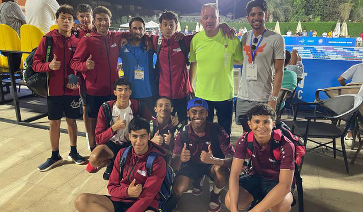 Qatar Swimming Team Win 18 Medal at First Arab Water Games Championship in Egypt